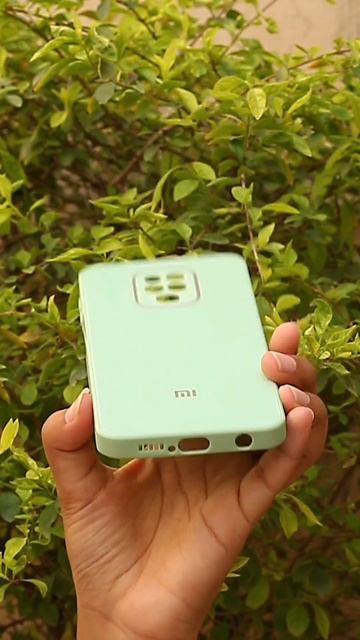 Light Green camera Protection mirror case for Redmi Note 9 Pro смотреть онлайн