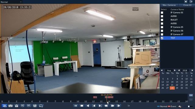 Viewing Playback on Uniview NVR смотреть онлайн