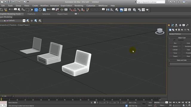 Editable poly - turbo smooth - 3DSMAX TOTORIAL смотреть онлайн