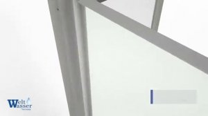 Инструкция по установке душевых кабин WeltWasser: Werra 802/902/1002, Halle 802/902/1002