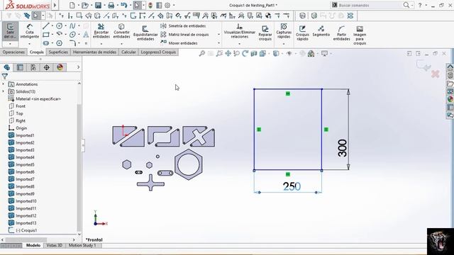 Nesting Solidworks