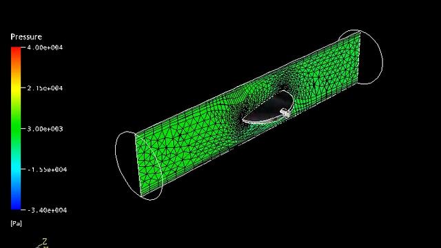 [유동해석] Moving Mesh - ANSYS CFX смотреть онлайн
