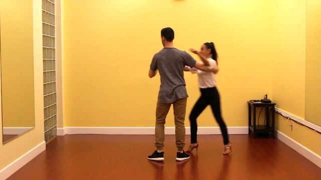 Salsa On2 Partner Work Challenge (Part III - Advanced) | TheDanceDojo.com