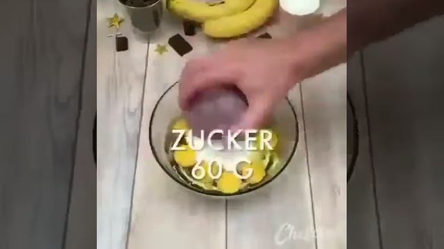 Банановый шоколадный пирог