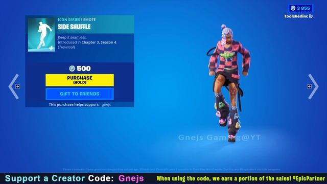 Side Shuffle | Fortnite Emote