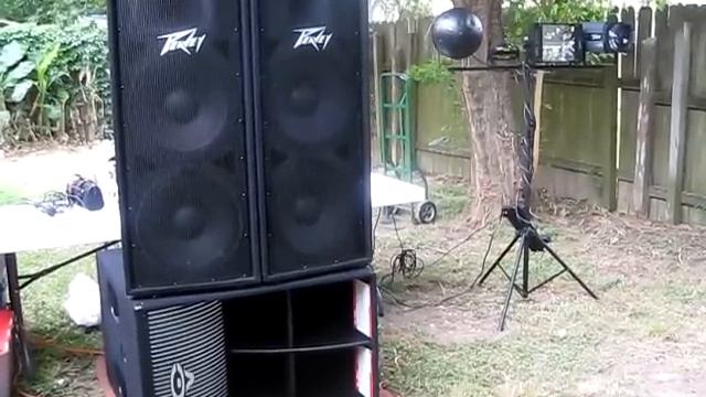 Cerwin Vega EL-36C Earthquake Subwoofer Peavey PV 215 Audio System смотреть онлайн