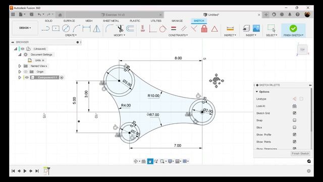 Modeling in Fusion 360 I Rep no. 14 смотреть онлайн