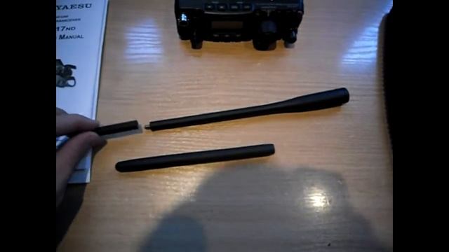 YAESU FT-817ND - Распаковка и первое включение смотреть онлайн