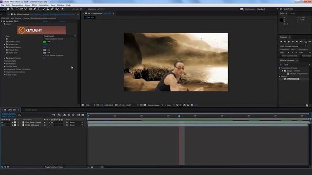 How to chroma key in After Effects смотреть онлайн