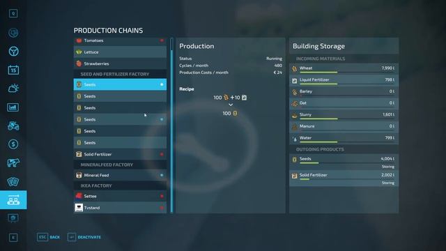 Farming Simulator 22 seed and fertilizer production смотреть онлайн
