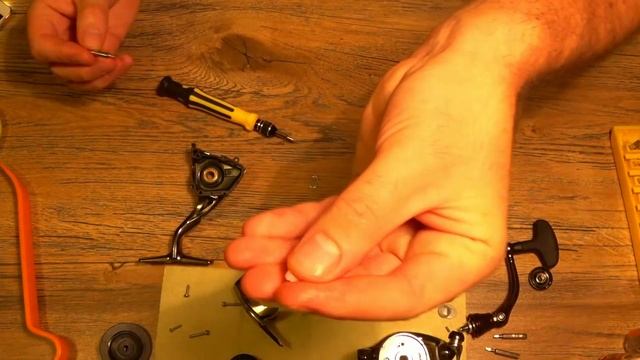 Катушка SHIMANO NEW STRADIC 2016 CI4+ C3000 HG стартовое ТО, замена втулок на подшипники