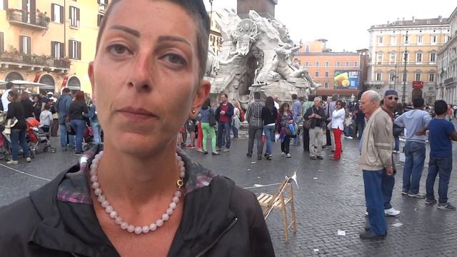 Artisti Piazza Navona Roma - Sciopero della Fame per il Lavoro смотреть онлайн