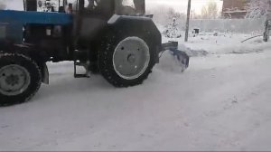 Задний грейдерный отвал МТЗ