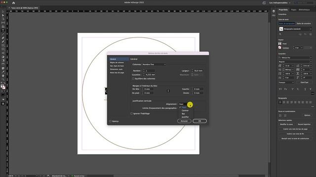 Tuto InDesign 2022 : Comment créer un texte curviligne смотреть онлайн