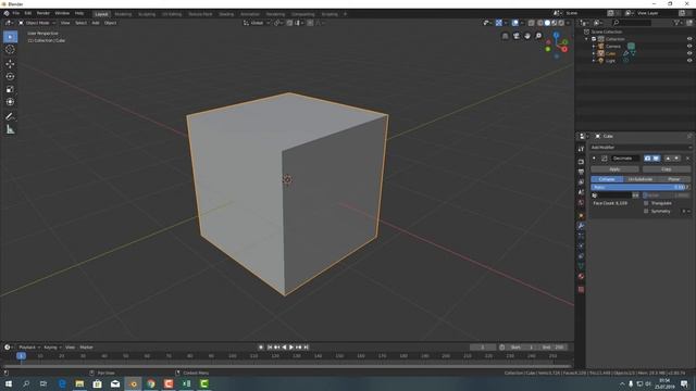 Blender Decimate Modifiers - Blender Eğitim #26 смотреть онлайн