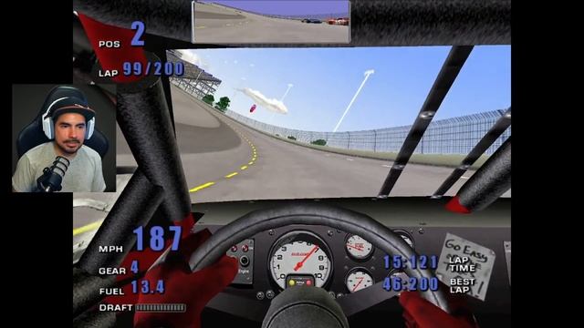 EA Sports NASCAR 2001: The 2000 Daytona 500: It's the Dale and Dale show! смотреть онлайн