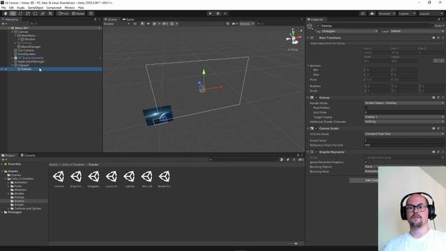 Unity UI Canvas смотреть онлайн