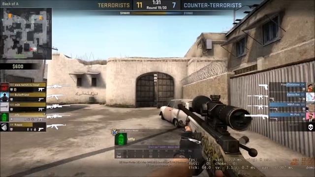 CS:GO QUAD Awp God plus Trips n Flicks смотреть онлайн