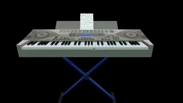 Second Life - OtOtBot E-Key 61 Key Electric Keyboard / Piano смотреть онлайн