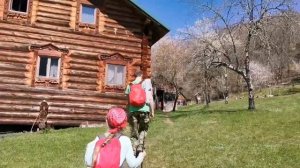 Весна, водопады Ажек. Прогулка по живописному маршруту, окрестности Сочи.