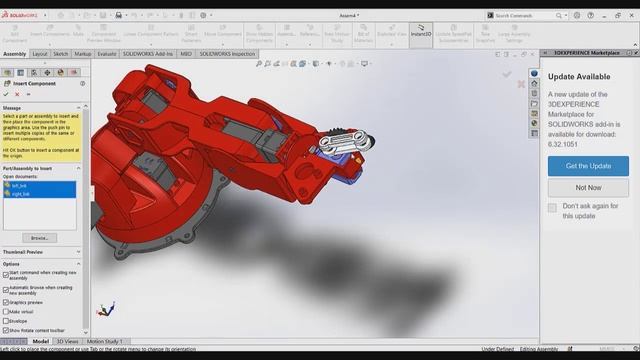 Exporting URDF from SOLIDWORKS for Robotic Arm: Step-by-Step Part 1 смотреть онлайн