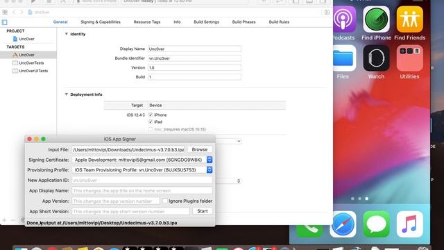 Sign ipa with Xcode смотреть онлайн
