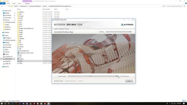 How To Install 3ds Max 2018 & V-Ray 3.60.3 - Full Version (Educational Purpose) 2018 смотреть онлайн