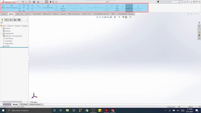 SolidWorks | 2-1 Introduction | Sketch Entities and Tools смотреть онлайн