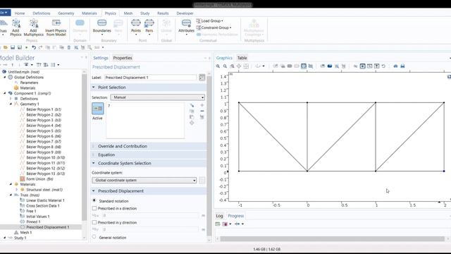 truss | truss simulation | COMSOL Multiphysics смотреть онлайн