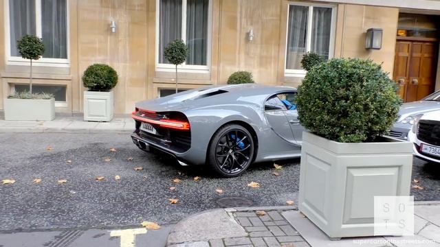 $3Million Nardo Grey Arab Bugatti Chiron arrives in London! смотреть онлайн