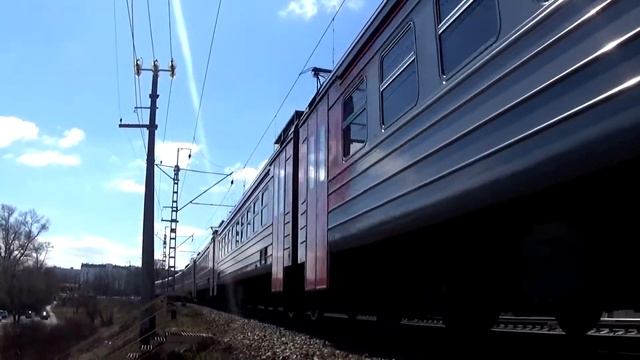 Электропоезд ЭД4М-0435 смотреть онлайн