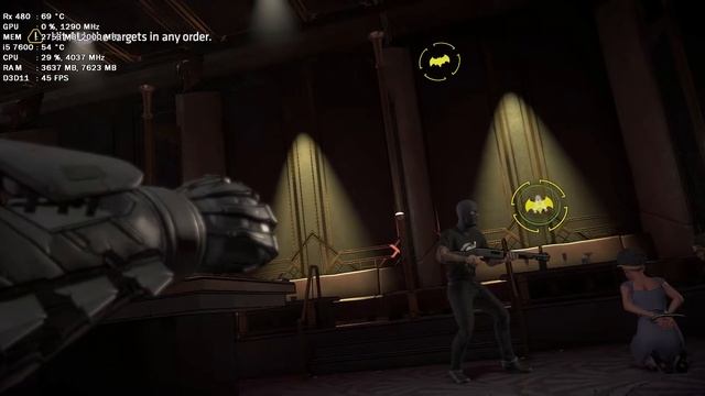 Batman:The Enemy Within Episode 1 i5 7600 + RX 480 8GB Gameplay +/Benchmark/ смотреть онлайн