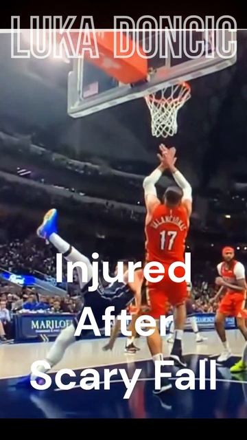 Luka Doncic Injured after Scary Fall #shorts смотреть онлайн
