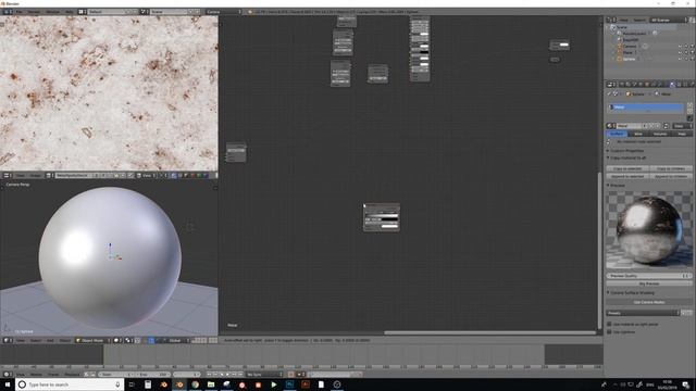 BLENDER & CORONA - Using Metalness & Specular Metal maps смотреть онлайн
