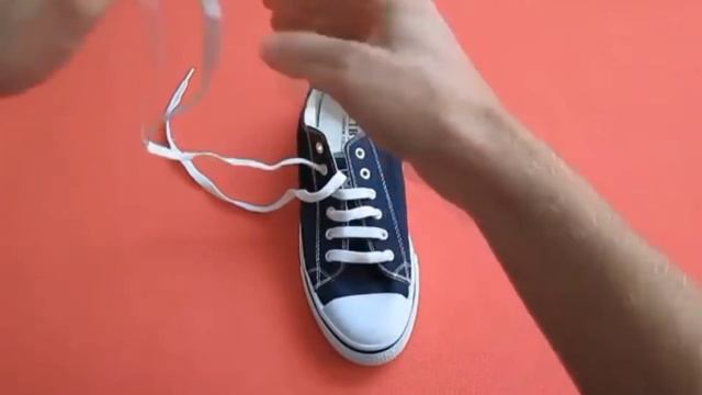 Как завязывать Шнур обувь