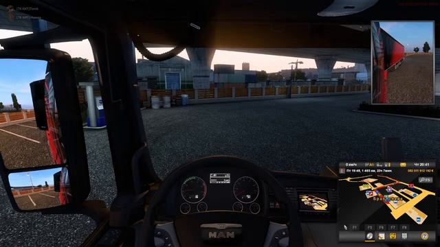 Cтрим по Euro Truck Sumulator 2 Конвои компании ТК КИТ