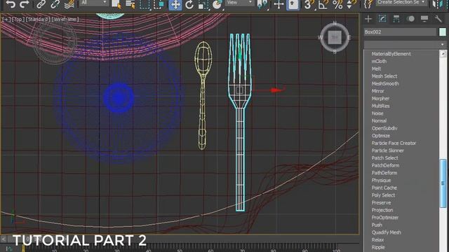 3ds max table decoration tutorial part 2 | spoon modeling | fork modeling | knife modeling in 3ds m смотреть онлайн