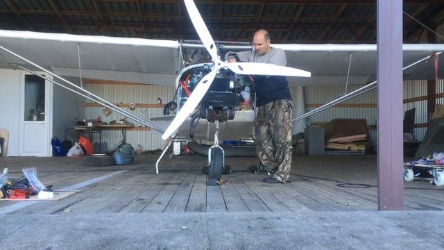 Установка двигателя ROTAX 912 на Скайренджер смотреть онлайн