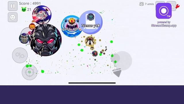 ZipAgar LiveYT AGARIO MOBILE LIVE смотреть онлайн