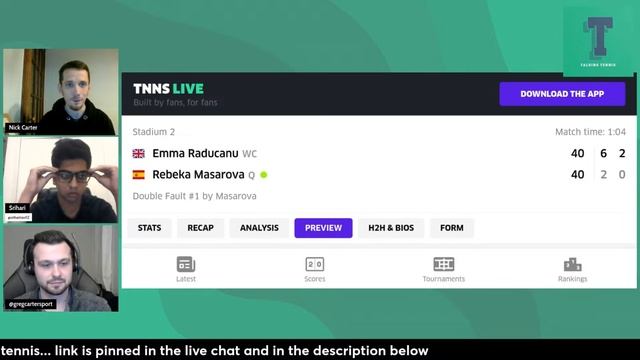 Indian Wells LIVE: Emma Raducanu vs Rebeka Masarova; Stan Wawrinka vs Tomas Machac | LIVE WATCHALON смотреть онлайн