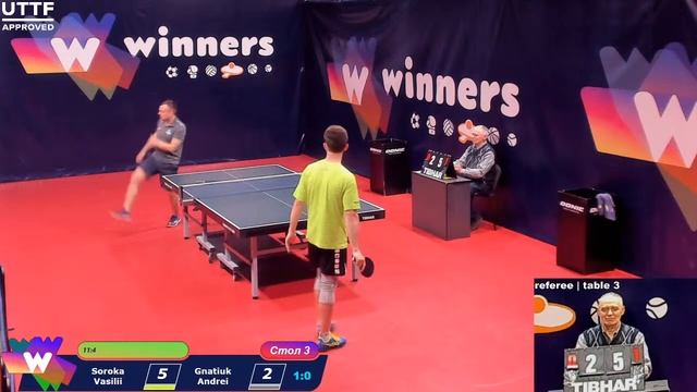 WINners League 22.05.2021 Soroka V. - Gnatiuk A. 13:45 смотреть онлайн