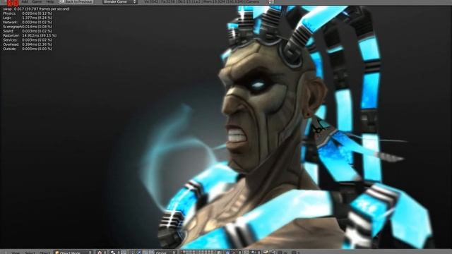 Blender Game Engine: LowPoly Character смотреть онлайн
