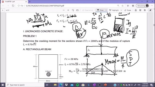 FLEXURAL ANALYSIS OF REINFORCED RECTANGULAR CONCRETE BEAMS PART 2 смотреть онлайн