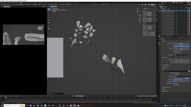 Environment Concept Art - ice - Blender Cycles/Photoshop/sketchfab/3D Coat. смотреть онлайн