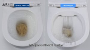 Сравнение смыва безободкового унитаза и унитаза конструкции Торнадо