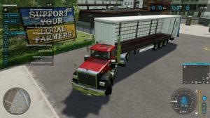 Топ моды Прицеп с автозагрузкой Farming Simulator 22 / FS 22