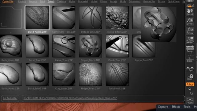 Clay Sculpting Tools - ZBrush смотреть онлайн