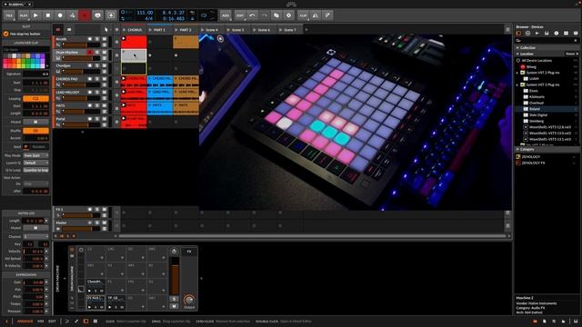 Novation Launchpad Pro MK3 with Bitwig смотреть онлайн
