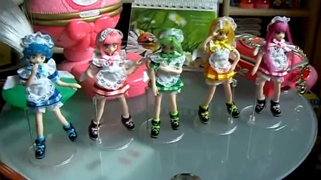 Tokyo Mew Mew cafe outfit dolls смотреть онлайн