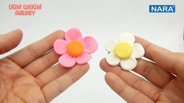 NARA Tutorial: LIGHT WEIGHT AIRDRY CLAY_how To Make 
